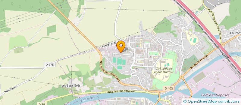 localisation de l'entreprise KISLAK à MONTEREAU-FAULT-YONNE