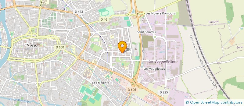 localisation de l'entreprise KISLAK  SENS