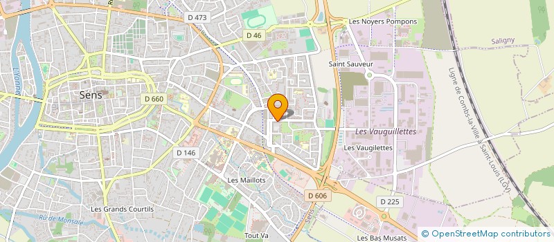 localisation de l'entreprise KISLAK KRM  SENS