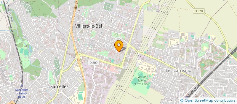 localisation de l'entreprise KISLO SERVICES à VILLIERS-LE-BEL
