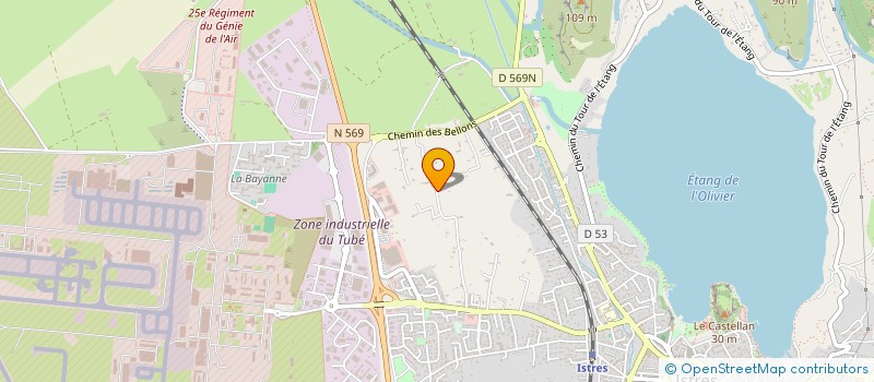 localisation de l'entreprise KISLONE  ISTRES