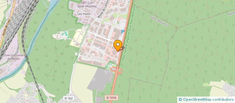 localisation de l'entreprise KISLY SAINT MAXIMIN  SAINT-MAXIMIN