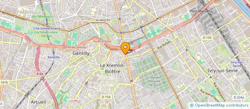 localisation de l'entreprise KISMIE COIFFURES à LE KREMLIN-BICETRE