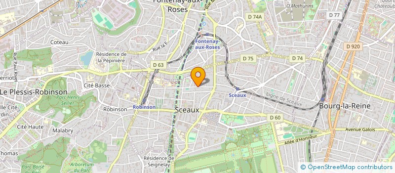 localisation de l'entreprise KISOS CONSULTING  SCEAUX