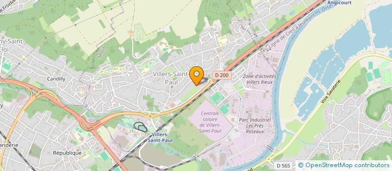 localisation de l'entreprise KISS  VILLERS-SAINT-PAUL