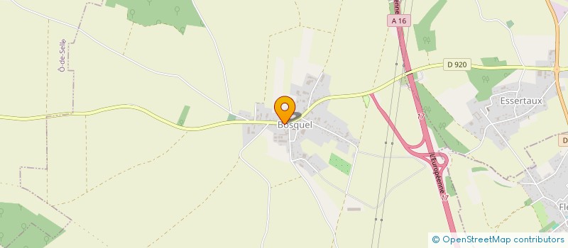 localisation de l'entreprise KISS & FLY  O-DE-SELLE