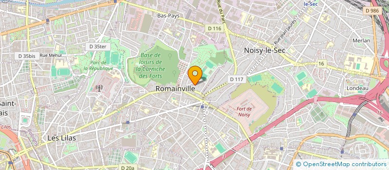 localisation de l'entreprise KISS MY APPS à ROMAINVILLE