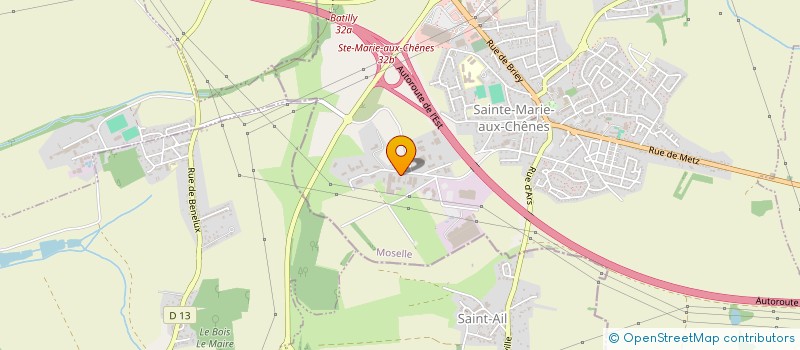 localisation de l'entreprise KISSEL JEROME  SAINTE-MARIE-AUX-CHENES