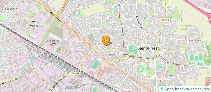 localisation de l'entreprise KISSFAM GROUPE  SAINT-PRIEST