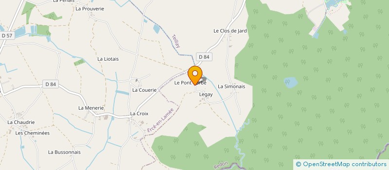 localisation de l'entreprise KISSFERM  TEILLAY