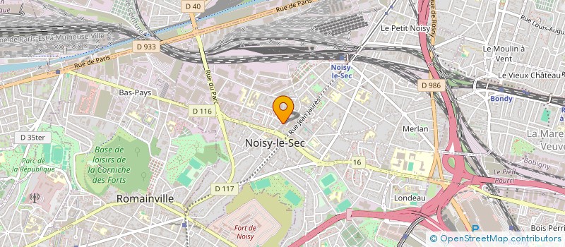 localisation de l'entreprise KISSI à NOISY-LE-SEC