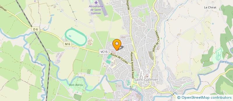 localisation de l'entreprise KISSI  SAINT-GALMIER