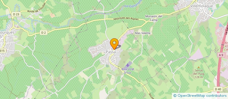 localisation de l'entreprise KISSKISS PRODUCTIONS  PASSA