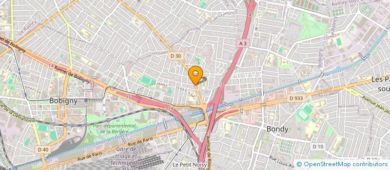 localisation de l'entreprise KISSOUM  BOBIGNY