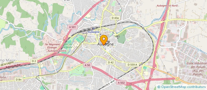 localisation de l'entreprise KISTENN  AUBAGNE