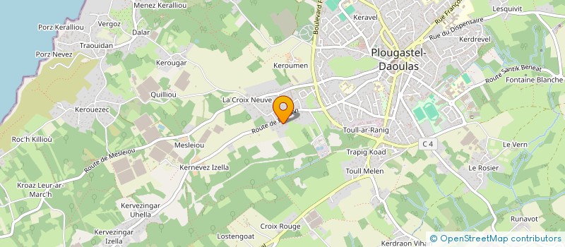 localisation de l'entreprise KIT CONSULTING  PLOUGASTEL-DAOULAS
