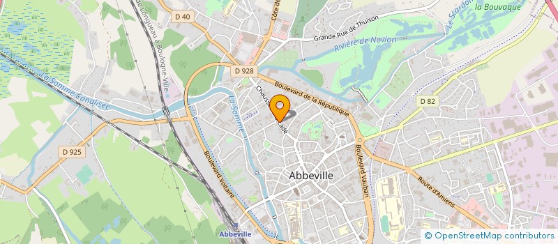 localisation de l'entreprise KIT HABITAT BOIS  ABBEVILLE