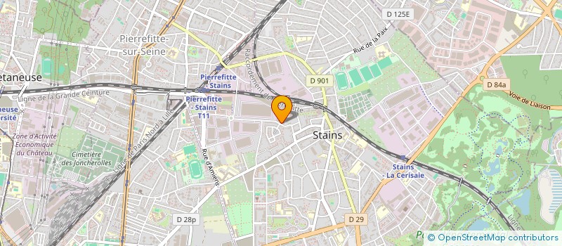 localisation de l'entreprise KIT LOGISTIQUES à STAINS
