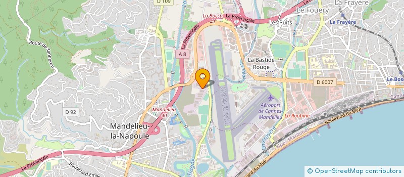 localisation de l'entreprise KIT'N.CO SARL  MANDELIEU-LA-NAPOULE