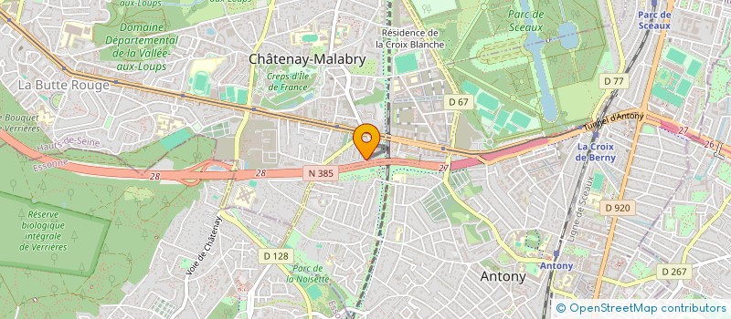 localisation de l'entreprise KIT'O  CHATENAY-MALABRY