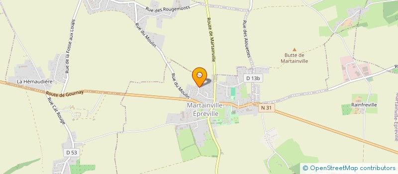 localisation de l'entreprise KIT - PALETTE  MARTAINVILLE-EPREVILLE