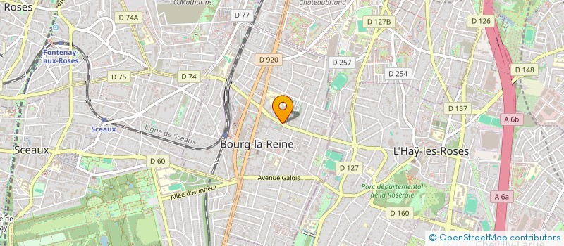 localisation de l'entreprise KITA à BOURG-LA-REINE