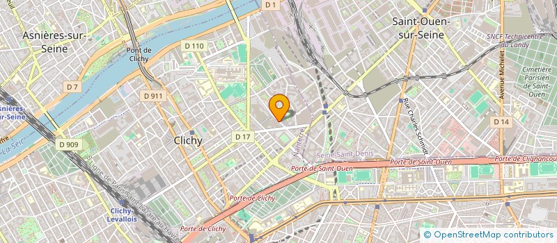 localisation de l'entreprise KITAB AL HOB à CLICHY