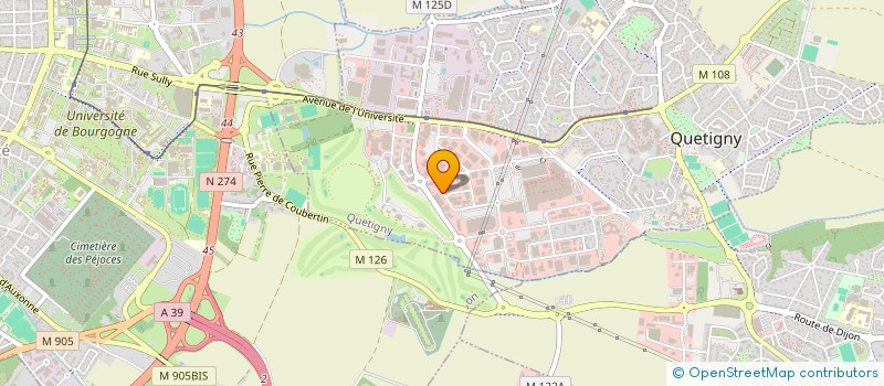 localisation de l'entreprise KITCH  QUETIGNY