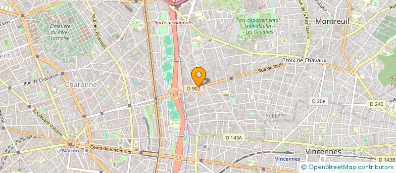 localisation de l'entreprise KITCHEN BELDI à MONTREUIL