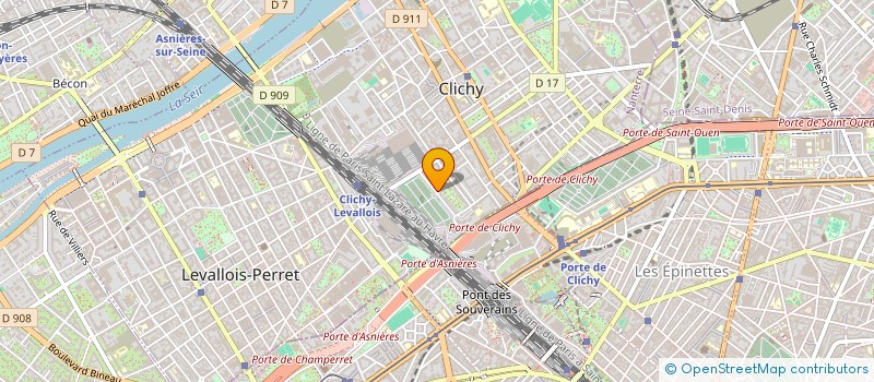 localisation de l'entreprise KITCHEN KINGS à CLICHY