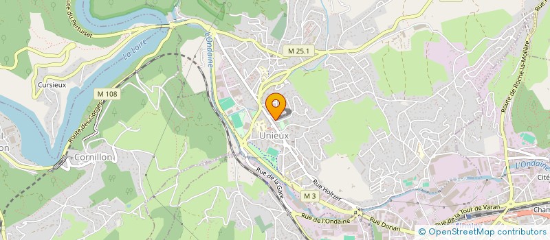 localisation de l'entreprise KITCHEN'R  UNIEUX