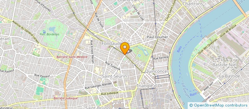 localisation de l'entreprise KITCHEN SMART à BORDEAUX