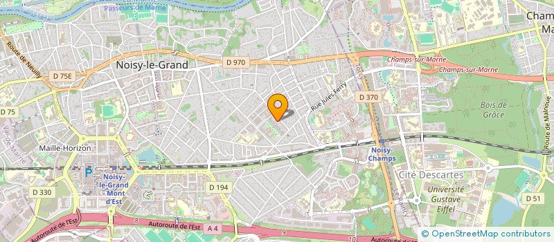 localisation de l'entreprise KITCHENLAB  NOISY-LE-GRAND