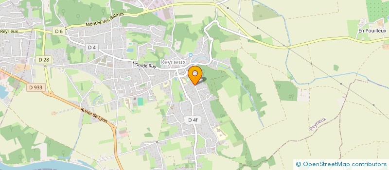 localisation de l'entreprise KITCHFAM à REYRIEUX
