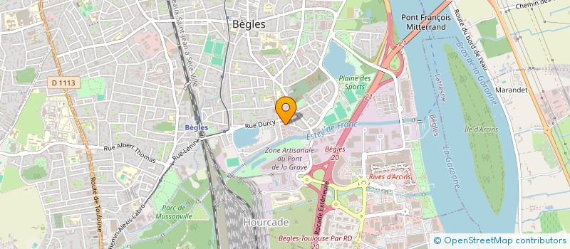 localisation de l'entreprise KITCHI à BEGLES