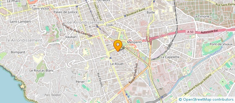 localisation de l'entreprise KITE FORMATIONS à MARSEILLE