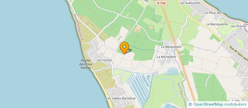 localisation de l'entreprise KITE INSIDE  SAINT-DENIS-D'OLERON