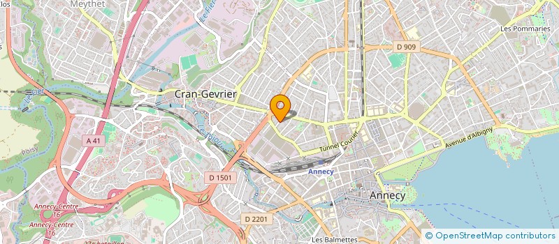 localisation de l'entreprise KITEN  ANNECY