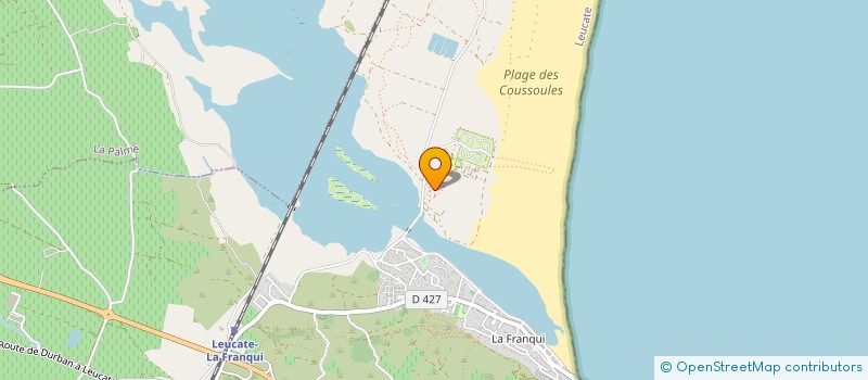 localisation de l'entreprise KITESURF LEUCATE  LEUCATE