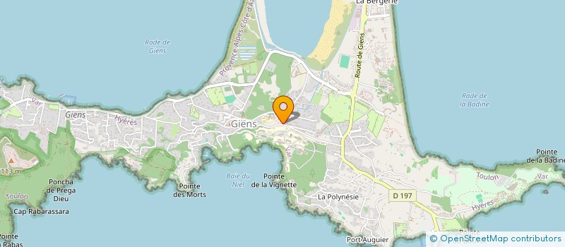 localisation de l'entreprise KITESURFIX à HYERES