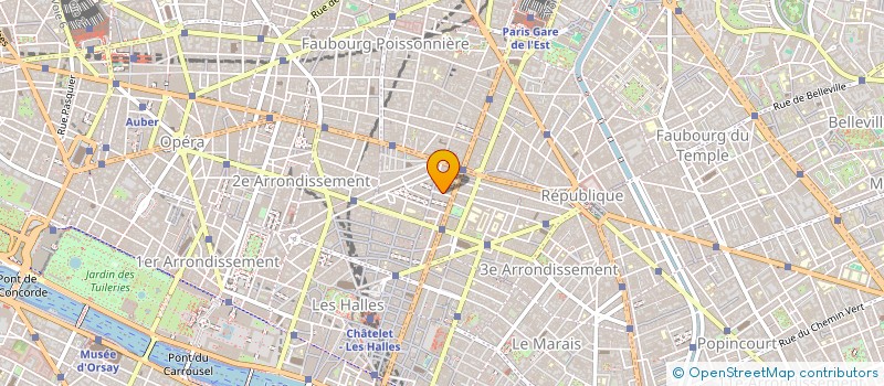 localisation de l'entreprise KITEX à PARIS
