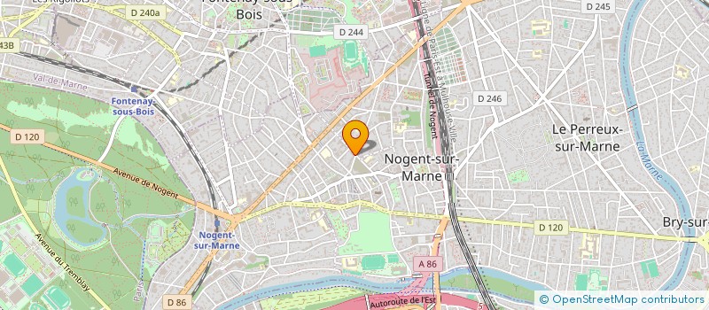 localisation de l'entreprise KITHIRA à NOGENT-SUR-MARNE