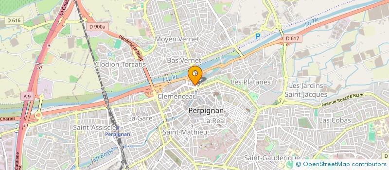 localisation de l'entreprise KITI COIFFURE  PERPIGNAN