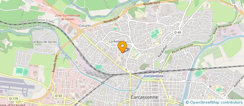 localisation de l'entreprise KITIKIS à CARCASSONNE
