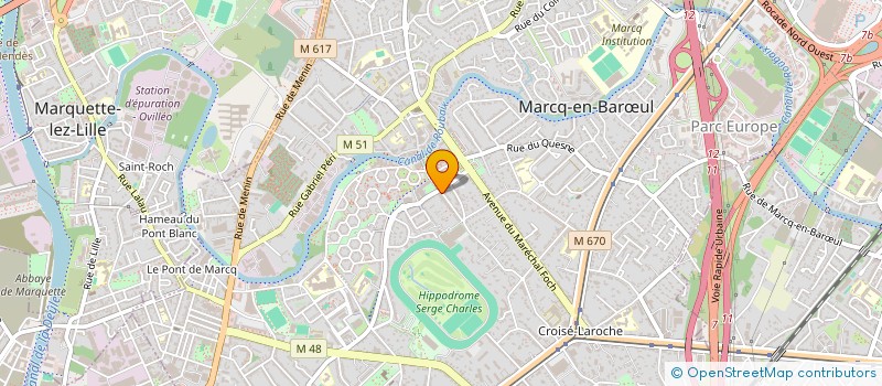 localisation de l'entreprise KITISI à MARCQ-EN-BARŒUL
