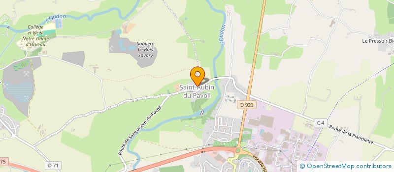 localisation de l'entreprise KITKAYAK  SEGRE-EN-ANJOU BLEU