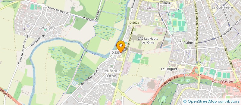 localisation de l'entreprise KITOKO STUDIO  FLEURY-SUR-ORNE