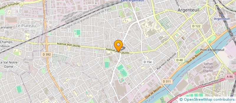 localisation de l'entreprise KITON MOBILITY & LIFESTYLE  ARGENTEUIL