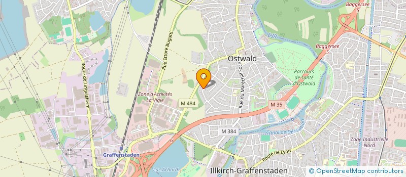 localisation de l'entreprise KITONI  OSTWALD