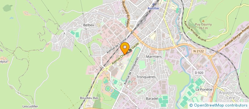 localisation de l'entreprise KITS ET SERVICES à AURILLAC